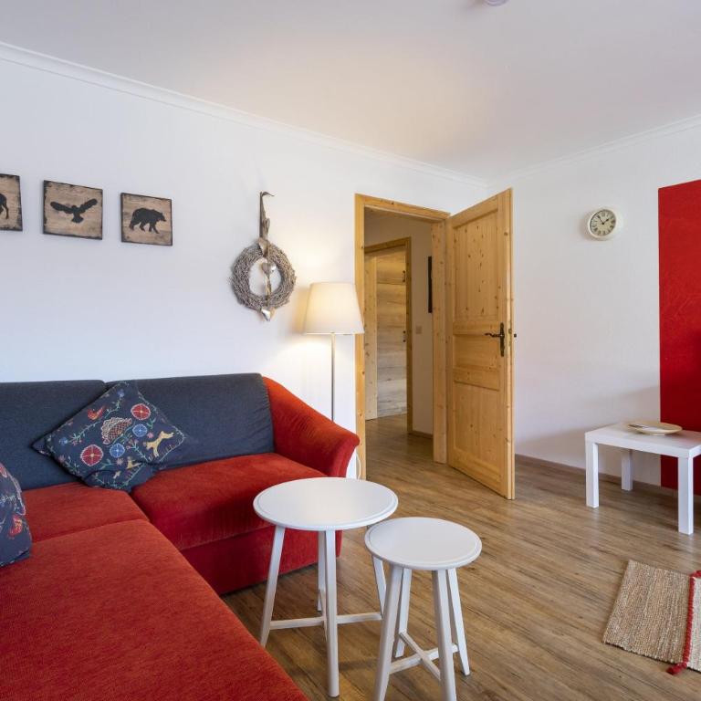 Wohnung Rosenrot - urlauben im Zentrum von Fischen - Apartment mit Blick auf die Berge - 8