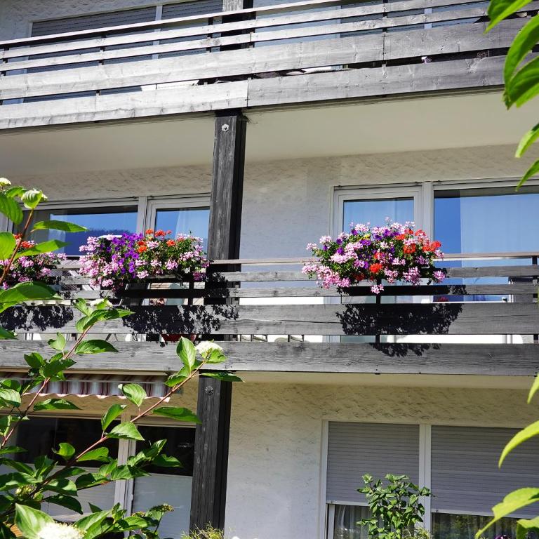 Wohnung Rosenrot - urlauben im Zentrum von Fischen - Apartment mit Blick auf die Berge - 9