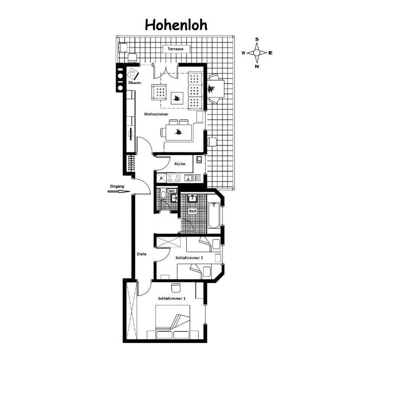 Erdgeschoss Wohnung Hohenloh - Sommer Hörnerbahnen kostenlos - Apartment mit Blick auf die Berge - 16