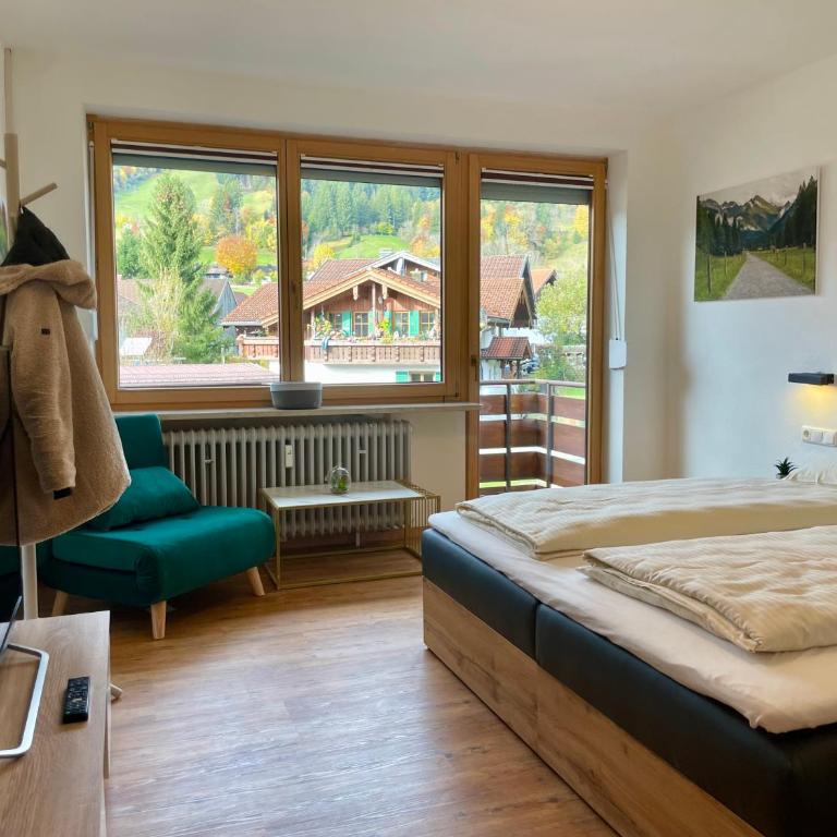 Wohnung BergFrei - mit Hallenbad und Sauna - Apartment mit Blick auf die Berge - 7