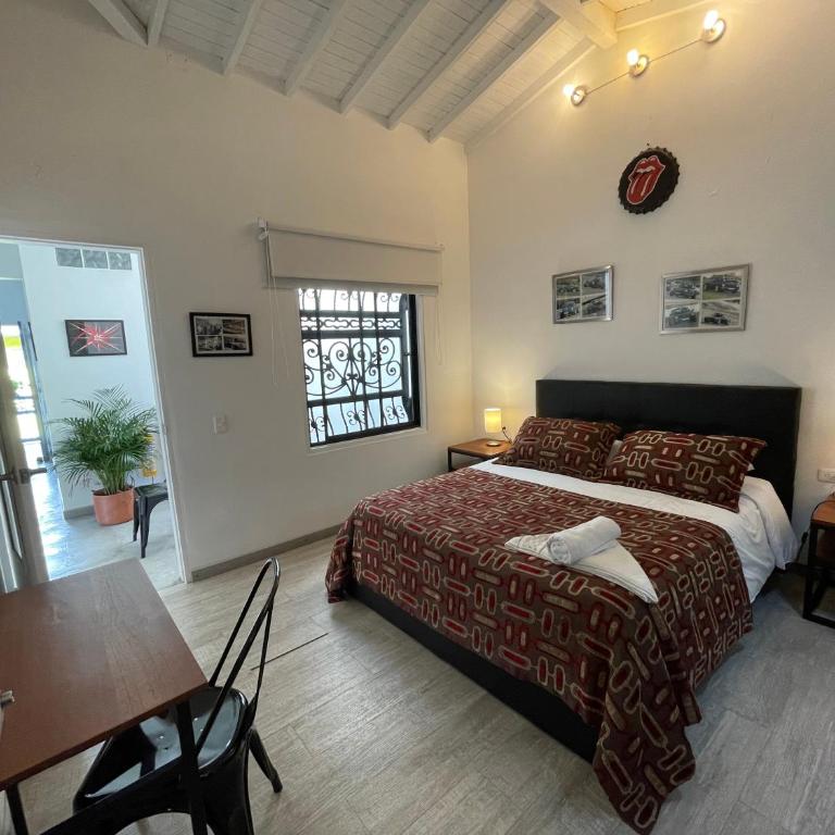 CASA AZUL Jardín - Habitación Doble Grande - 2