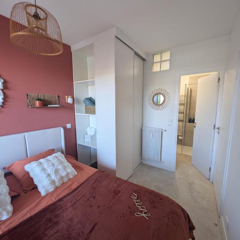 T2 cosy proche de Nice - a 2 min à pied de la plage - Apartment mit 1 Schlafzimmer - 11