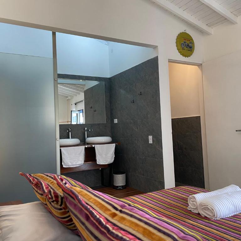 CASA AZUL Jardín - Habitación Doble con balcón - 5
