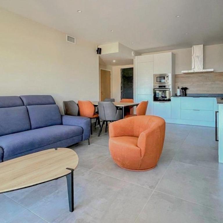 Appartement T4 moderne avec terrasse vue mer - Three-Bedroom Apartment with Marina View - 3