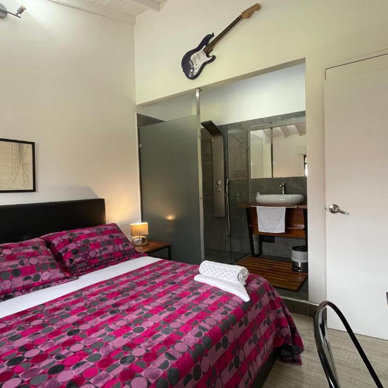 CASA AZUL Jardín - Habitación Doble Pequeña - 3
