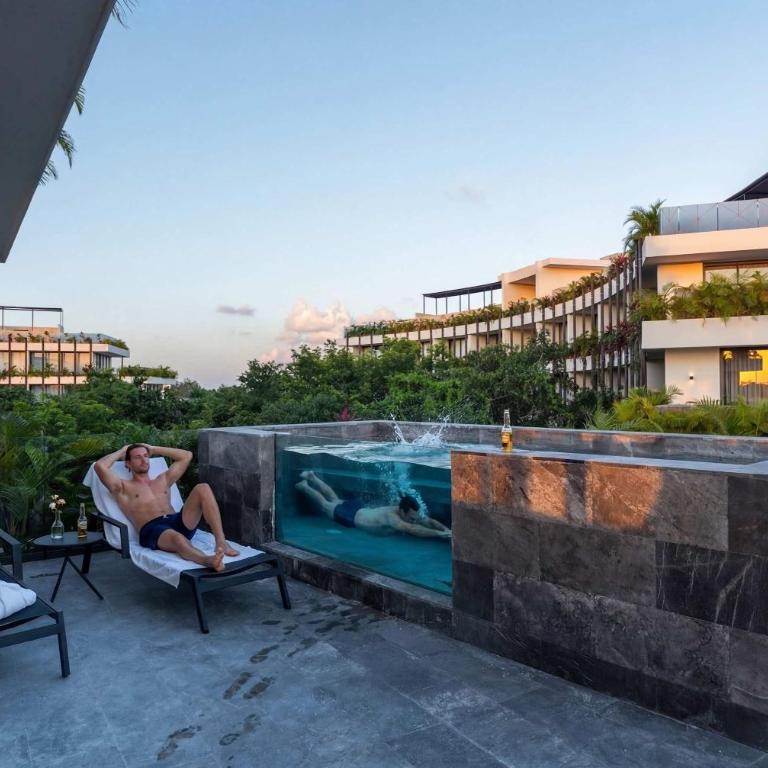 Luxury Jungle View Unit - 2BR with Private Pool & Spacious Balcony - Apartamento - 1