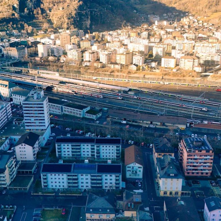Briger Ferienwohnung direkt in der Stadt Brig - Apartment mit 3 Schlafzimmern - 9