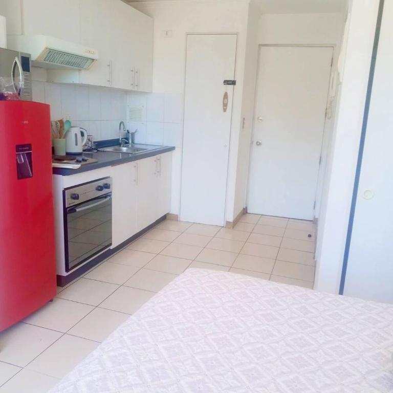Departamento a pasos del terminal de buses de Santiago, USACH, Escuela PDI, Barrio Meiggs, Estación de trenes EFE y Autopista Gral Velazques - One-Bedroom Apartment - 2