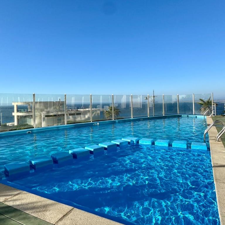 Lujo Departamento Vista Directa al Mar, Concón - Apartamento de 1 dormitorio con balcón y vistas al mar - 22