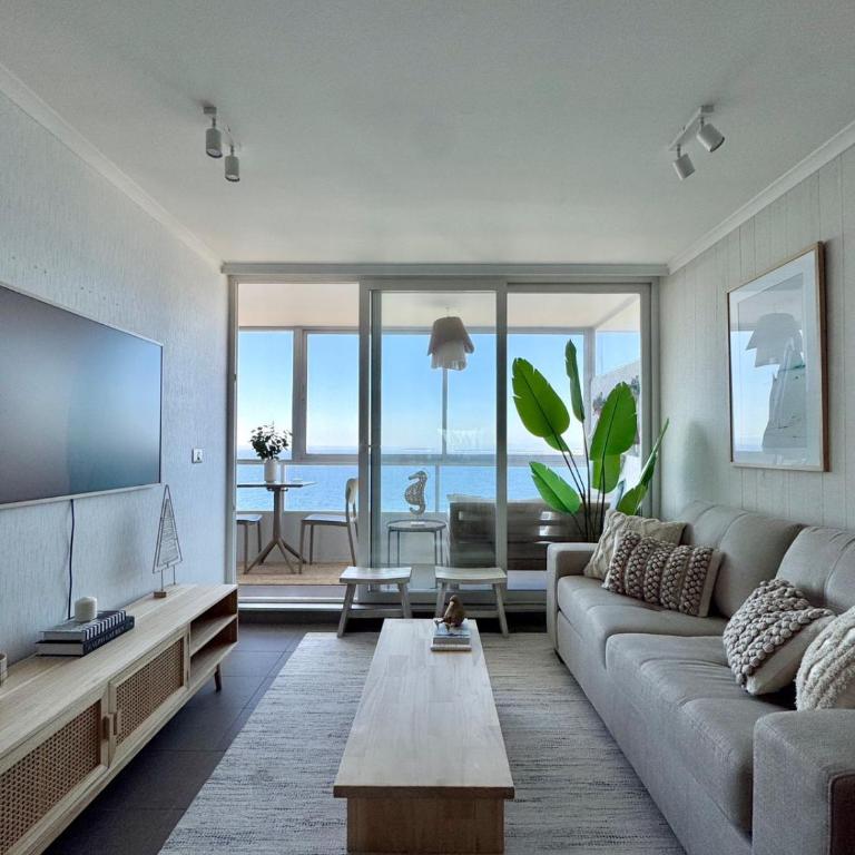 Lujo Departamento Vista Directa al Mar, Concón - Apartamento de 2 dormitorios - 2