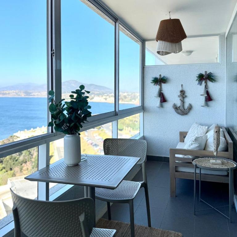 Lujo Departamento Vista Directa al Mar, Concón - Apartamento de 2 dormitorios - 3