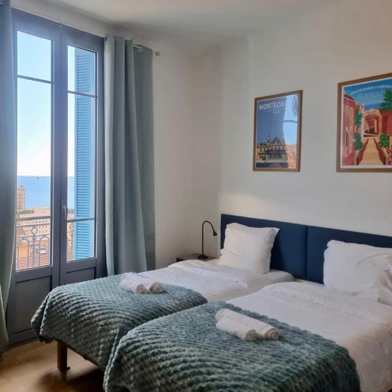 Monaco Villa BRIGITTE Terrasse - Appartement 2 Chambres avec Balcon - 9