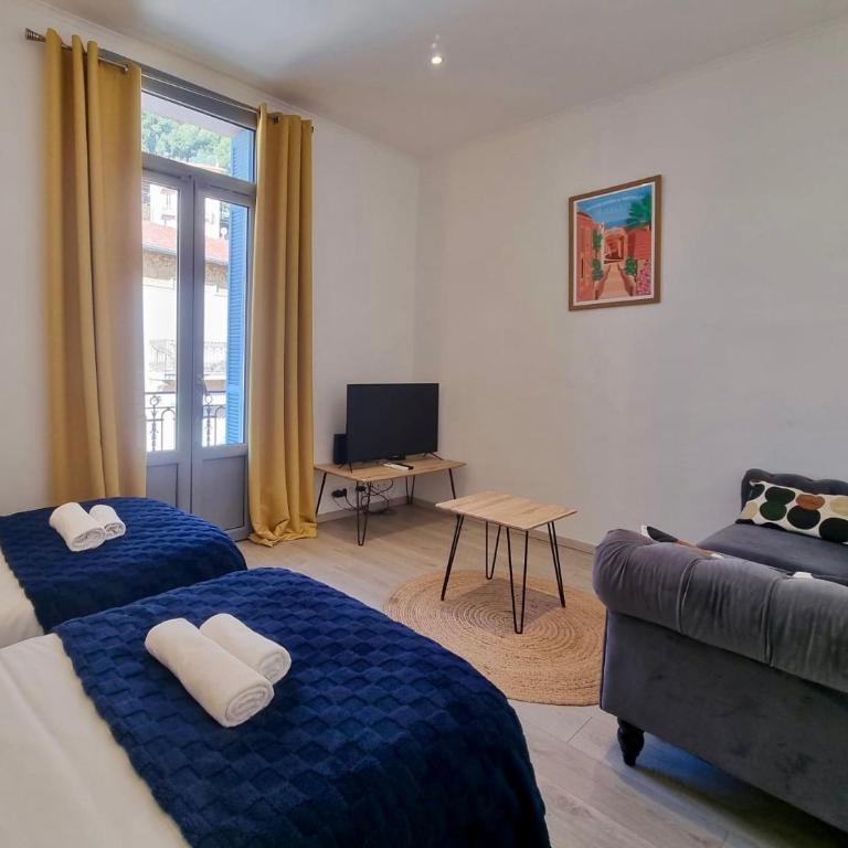 Monaco Villa BRIGITTE Terrasse - Appartement 3 Chambres avec Balcon - 13