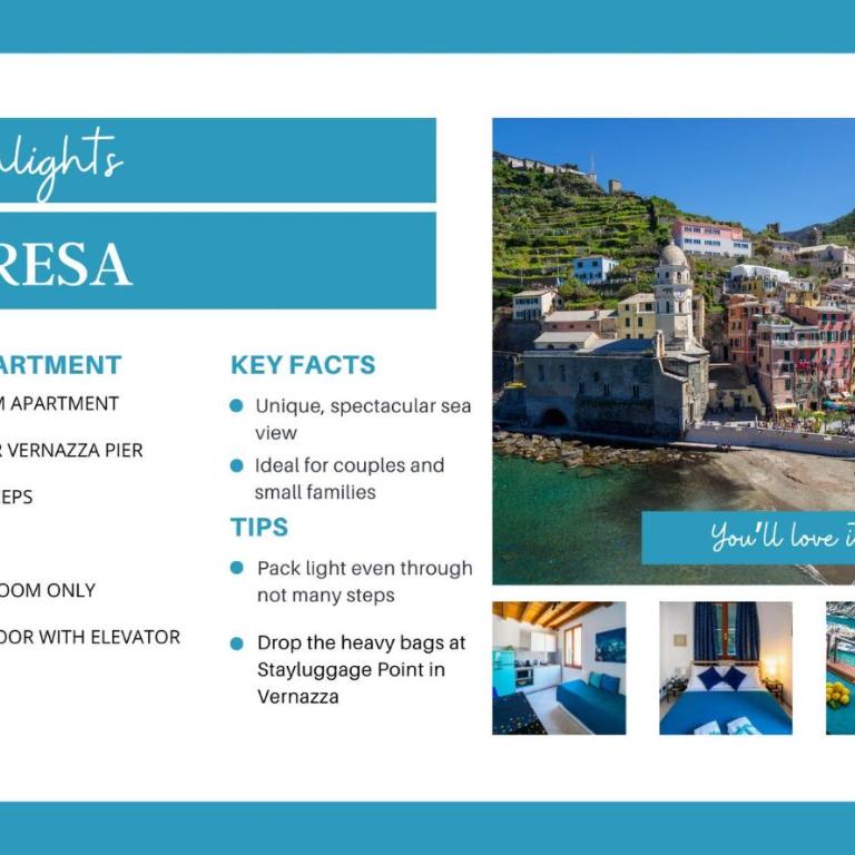 Casa Teresa with AC and Sea View Balcony - Apartment mit 1 Schlafzimmer - 2