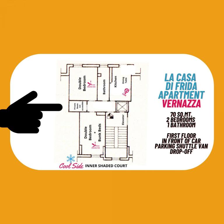 La Casa di Frida Family Apartment - Two-Bedroom Apartment - 4