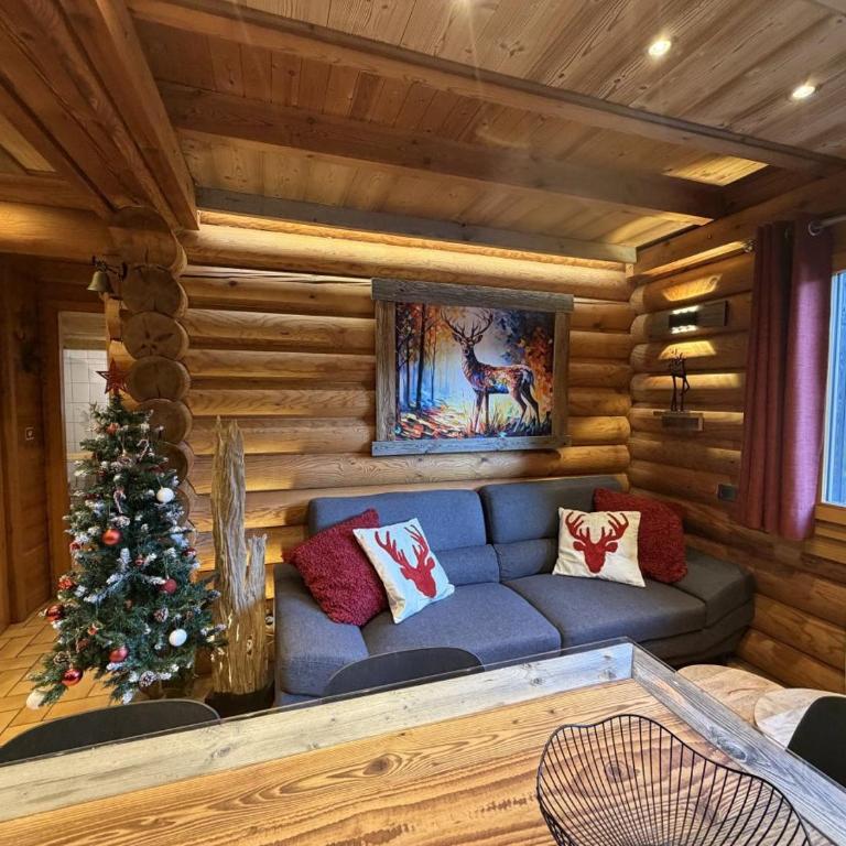 LE GRAND CERF Chalet en rondins avec SPA Jacuzzi - Chalet - 24
