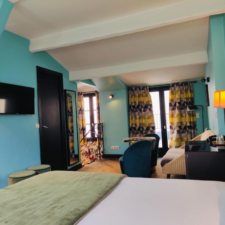 Hôtel Noir - Suite avec Terrasse - 12