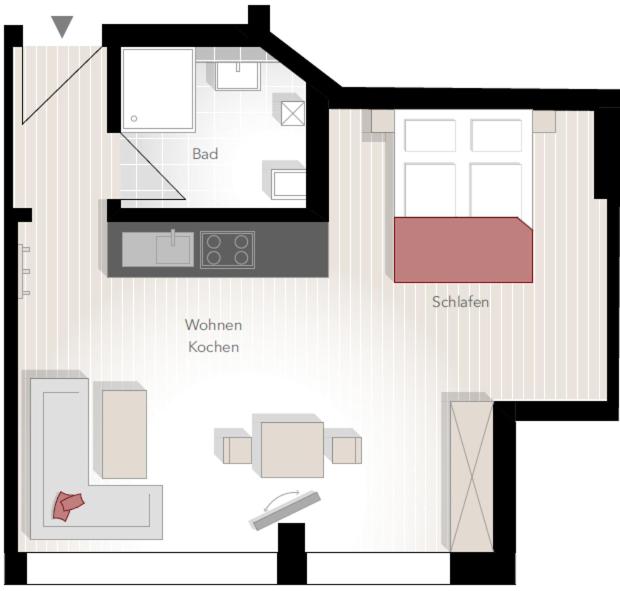 Gaisbock der DorfUrlaub - Studio-Apartment 31 - 4
