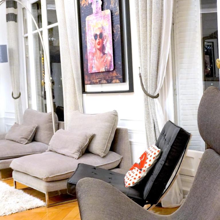 Appartement devant la Tour Eiffel et Seine - Appartamento con 3 Camere da Letto e con Vista - 35