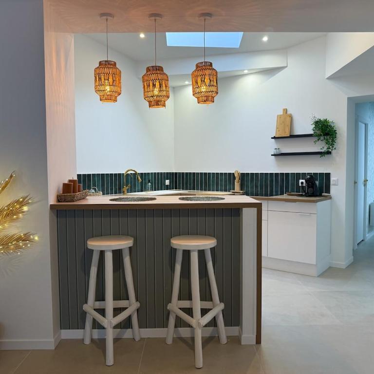 La suite précieuse - Lieu d'exception avec spa - Maison 1 Chambre - 15