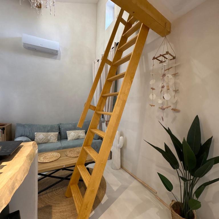 Bali room Balneo Sauna terrasse 4personnes - Appartement 1 Chambre - 2