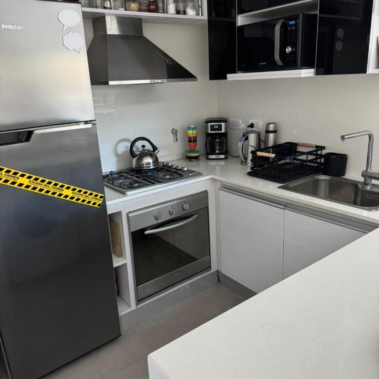 Depto 3 ambientes con terraza en Pinamar - Apartamento de 2 dormitorios con terraza - 16