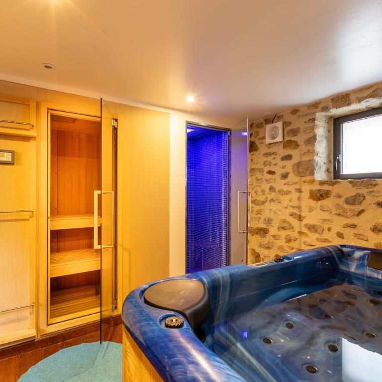 L’Écrin des Angles - Jacuzzi Sauna Hamman privé - Four-Bedroom House - 7