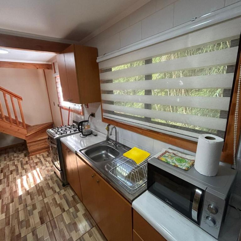 Cabañas Mulpun - Three-Bedroom House - 7