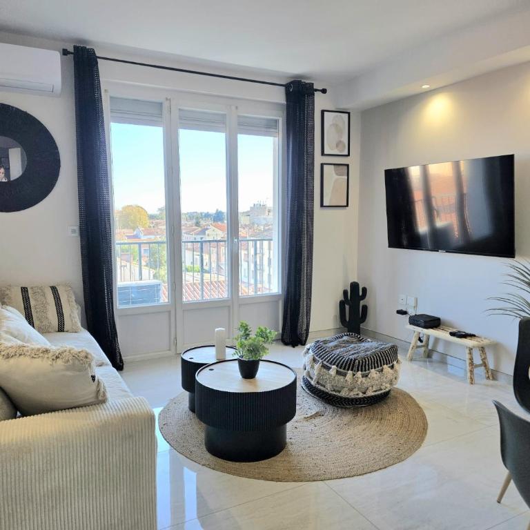 Appartement moderne, Centre Perpignan - Apartment mit 1 Schlafzimmer - 3