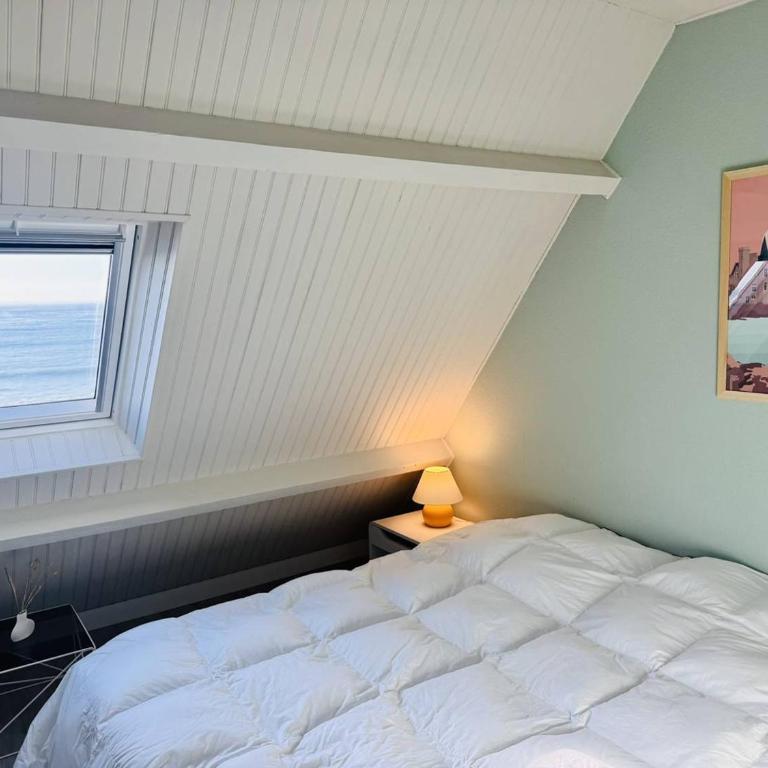 Les Courlis, appt vue mer 2 chambres, parking, centre-ville, classé 2 étoiles - Appartement 2 Chambres avec Balcon et Vue sur la Mer - 16