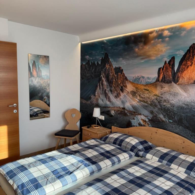Mountain Flat Luna -Next train station Dobbiaco- - Appartamento Superior con 2 Camere da Letto e Balcone - 7