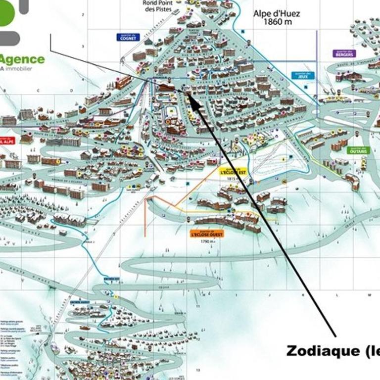 Appartement 3 pièces pour 6 pers. proche pistes, L'Alpe d'Huez - Appartement 2 Chambres - 10