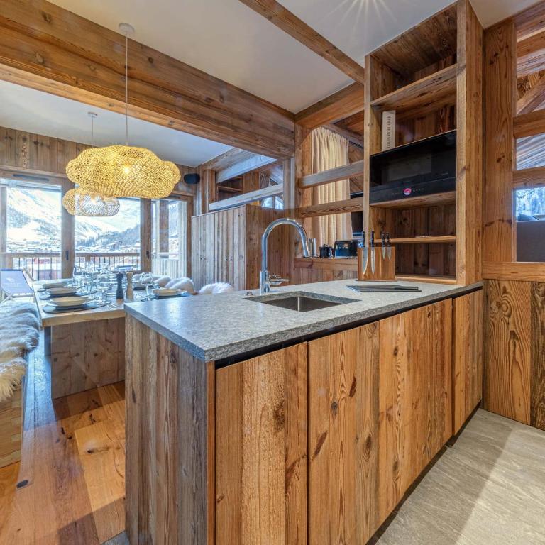 Appartement d'exception avec cheminée et home cinéma à Val-d'Isère - FR-1-694-442 - Appartamento - 11