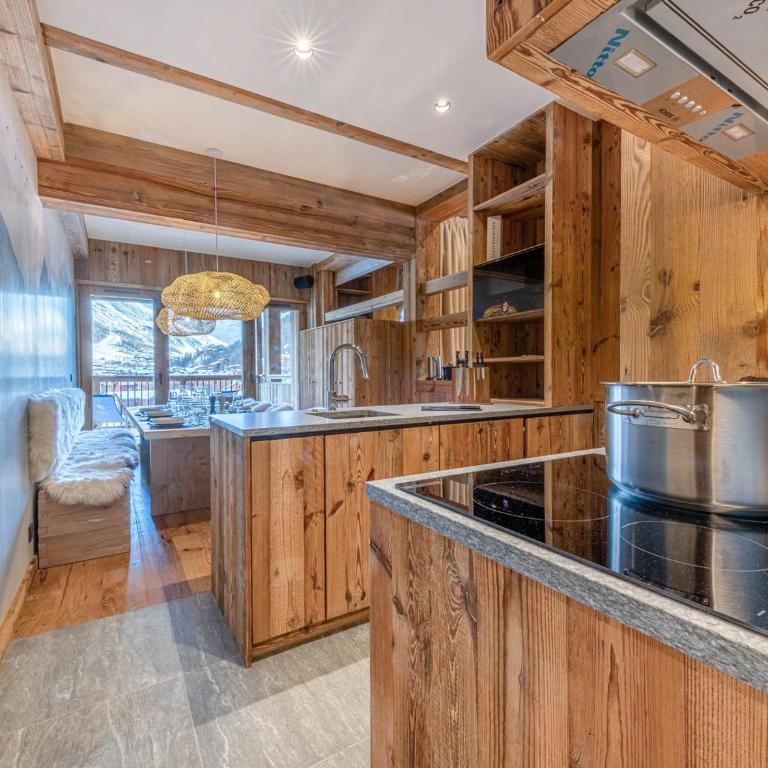 Appartement d'exception avec cheminée et home cinéma à Val-d'Isère - FR-1-694-442 - Appartamento - 12