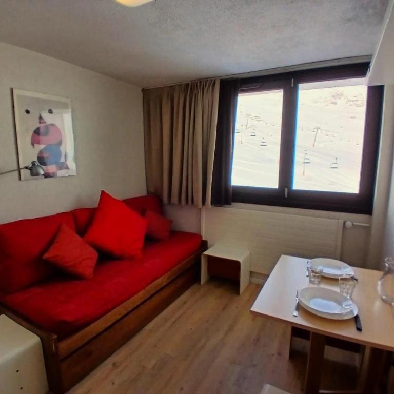 Résidence Le Palafour - Studio 2 personnes à Tignes au pied des pistes, des commerces proche de l'ESF, de l'office du tourisme dans le quartier du lac. MAE-2159 - Studio - 12