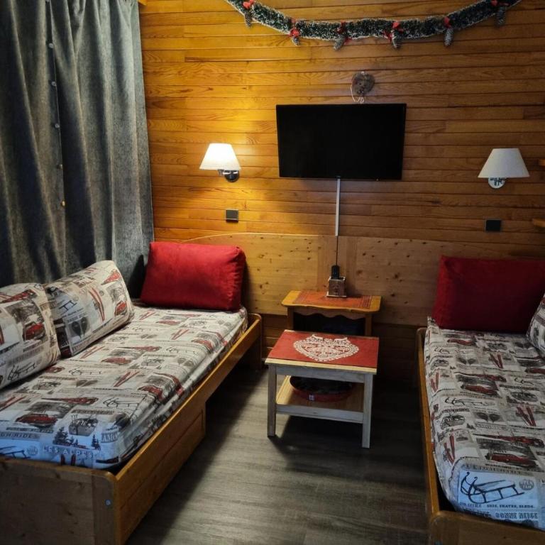 Résidence Les Glaciers 3 - Appartement fonctionnel · Ski aux pieds · Vue pistes MAE-3700 - Studio - 14