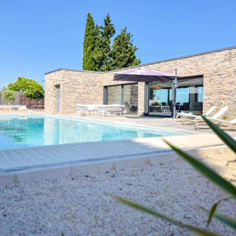 Résidence Villa D’architecte Avec Piscine Chauffée Pour 10 ! - Villa d’architecte avec piscine chauffée pour 10 ! MAE-1853 - Vacation Home - 47