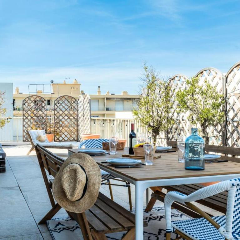 Résidence 3p Rooftop Palm Beach, Plages à 2min à Pied - 3P Rooftop Palm Beach, plages à 2min à pied MAE-2503 - Appartement - 6