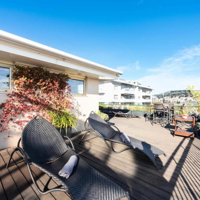 Résidence Duplex Avec Rooftop Vue Mer – Palm Beach - Duplex avec Rooftop Vue Mer – Palm Beach MAE-2923 - Appartement - 7