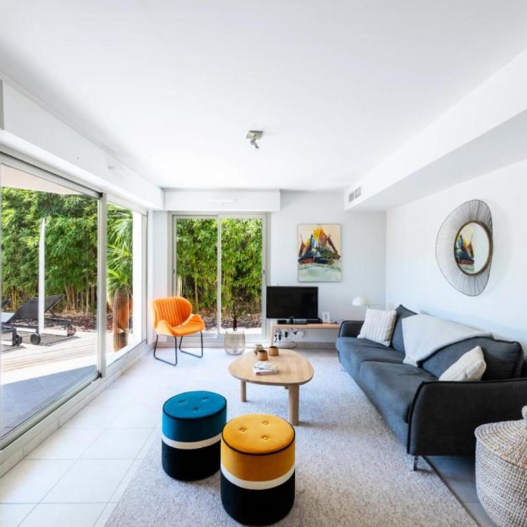 Résidence 2p Rez-de-jardin Avec Piscine – Calme, Parking Privé - 2P Rez-de-jardin avec piscine – Calme, Parking privé MAE-2133 - Appartement - 1