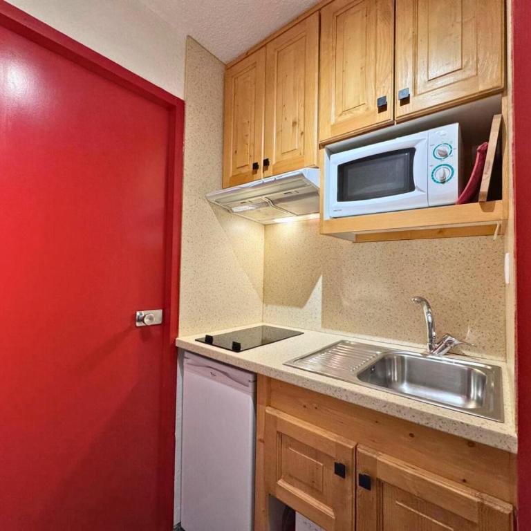 Résidence Chaviere - Studio au centres des Ménuires ski aux pieds appartement pour 4 personnes MAE-5714 - Studio - 5