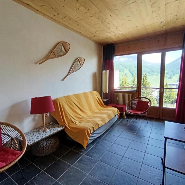 Résidence Flute De Pan - Joli petit studio tout en bois, très belle vue pistes et Janus MAE-8724 - Estudio - 6