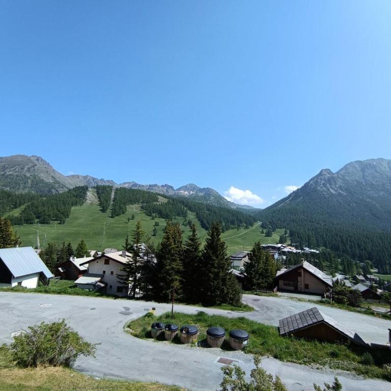 Résidence Flute De Pan - Joli petit studio tout en bois, très belle vue pistes et Janus MAE-8724 - Estudio - 13