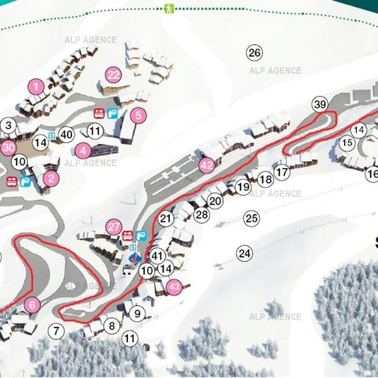 Résidence Le Sapporo - Studio divisible 4/5 pers. LE SAPPORO - PLAGNE VILLAGES - B16SA MAE-1664 - Appartement - 11