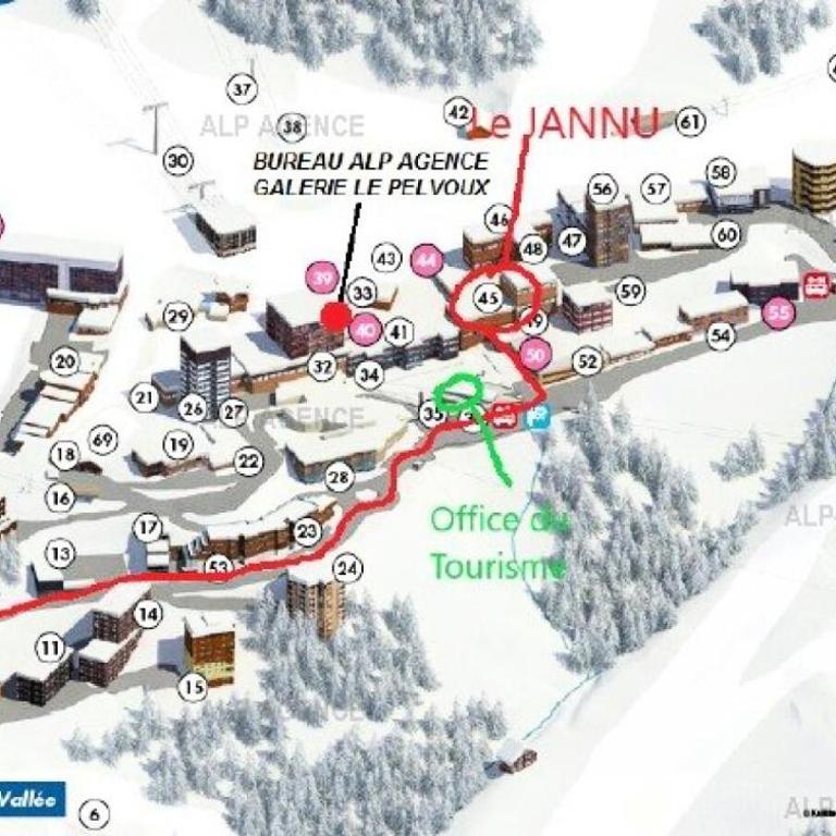 Résidence Le Jannu - 2 Pièces 5 pers - LE JANNU - 211JA - PLAGNE CENTRE MAE-8974 - Appartement - 2