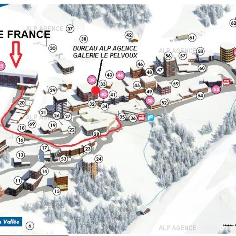 Résidence Le France - DUPLEX 9 PERS - LE FRANCE 132FR - PLAGNE CENTRE MAE-9444 - Appartement - 17