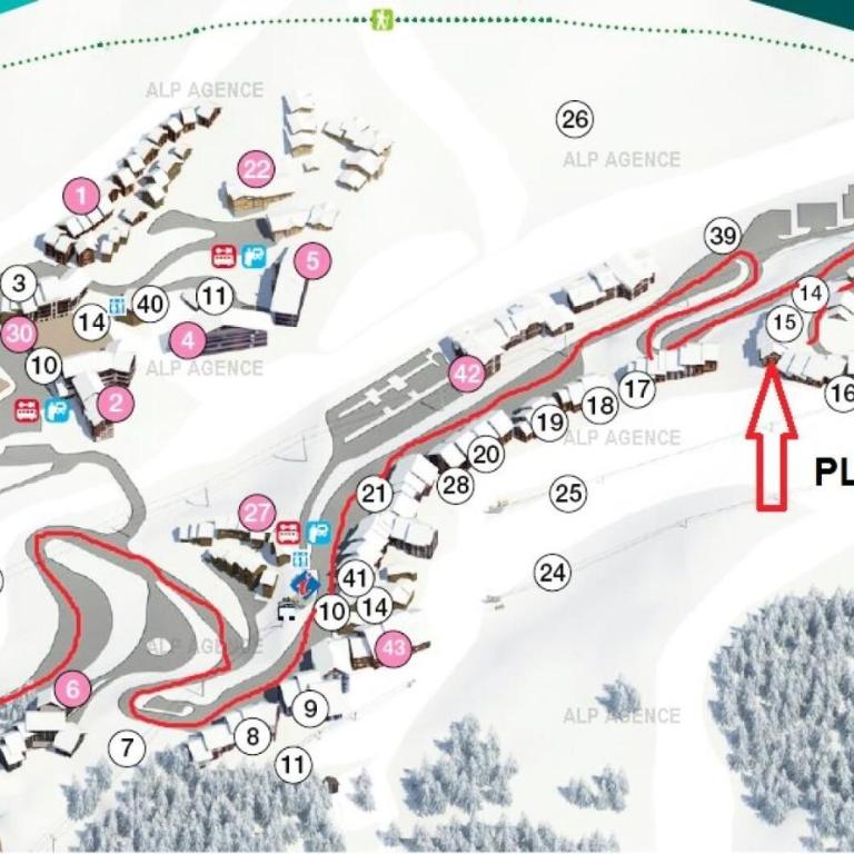 Résidence Le Plein Sud - 2 Pièces 4/5 pers - PLAGNE VILLAGES - 010PS -LE PLEIN SUD- WIFI MAE-7131 - Appartement - 2