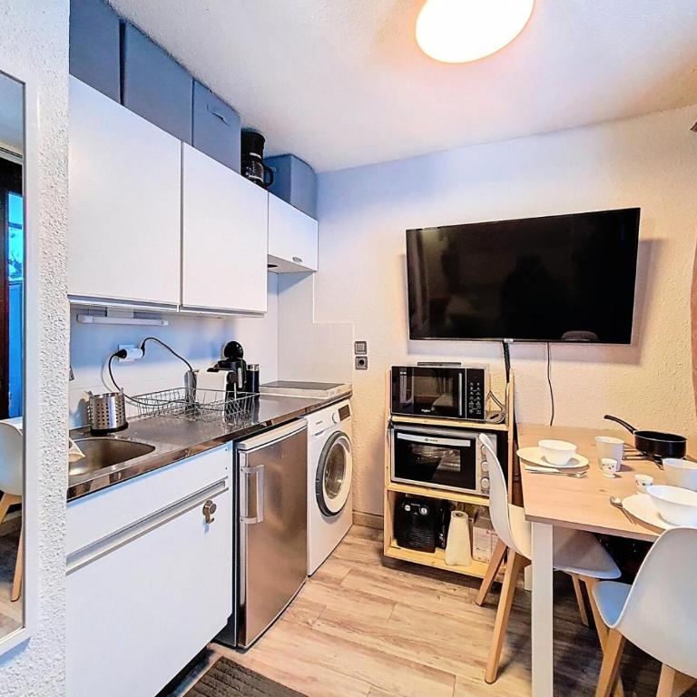 Résidence Gentianes - Studio confortable · Au pieds des pistes · Balcon MAE-2034 - Monolocale - 2