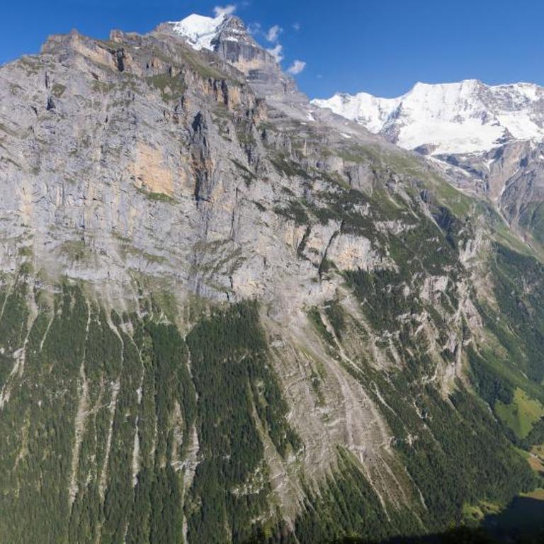 Hotel Alpina - Vierbettzimmer mit Balkon und Blick auf die Berge - 8
