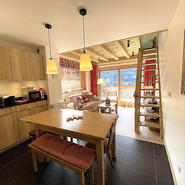 Résidence Chanrossa - Bel appartement lumineux sur Méribel à 150m du télésiège de Morel, proche des commerces MAE-9633 - Apartamento - 1